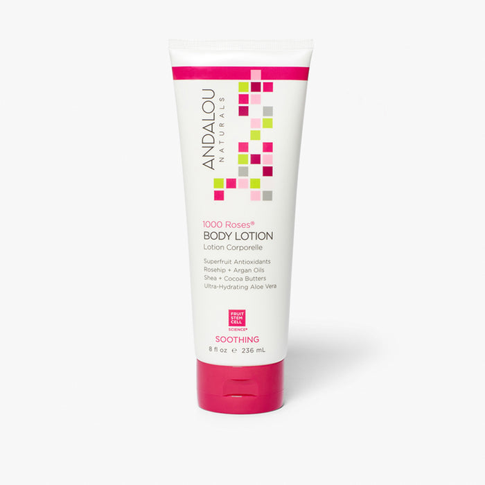 Sensitive 1000 Roses Soothing Body Lotion - Andalou Naturals US