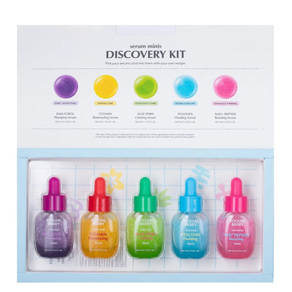 SERUM MINIS DISCOVERY KIT- Set 5 Serumuri Travel Size