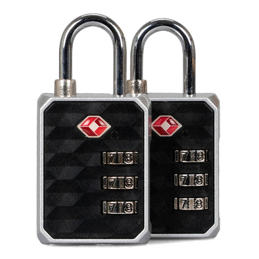 Set of 2 3-dial TSA Combination Locks - Bentley