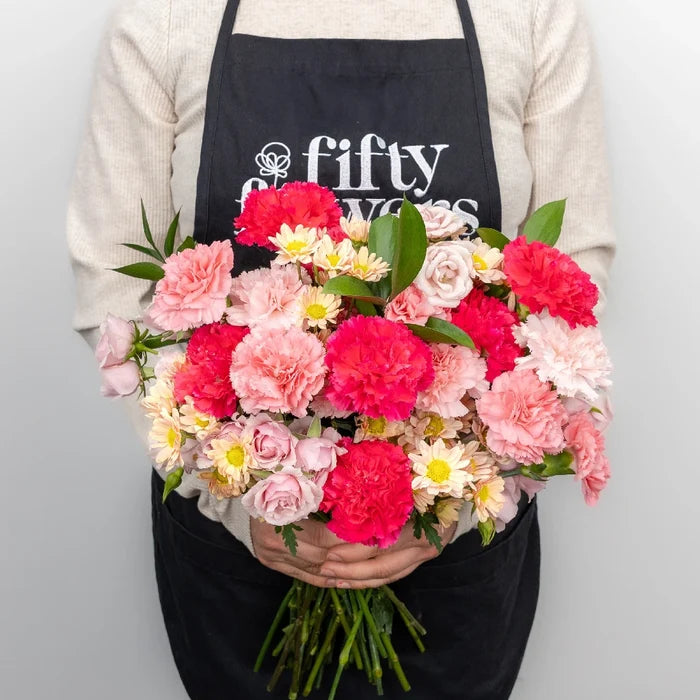 Shades Of Pink Centerpieces Apron - Image