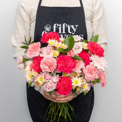 Shades Of Pink Centerpieces Apron - Image