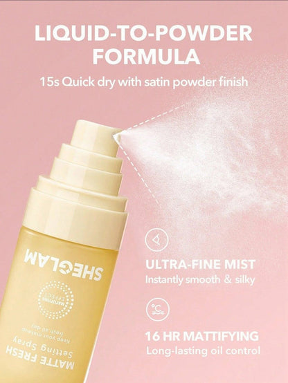 Sheglam Matte Fresh Setting Spray -55ml