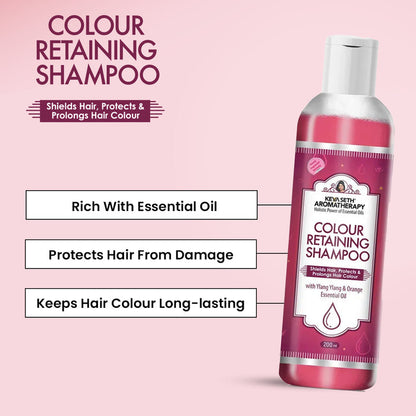 Shine & Silk Colour Retaining Shampoo - Keya Seth Aromatherapy
