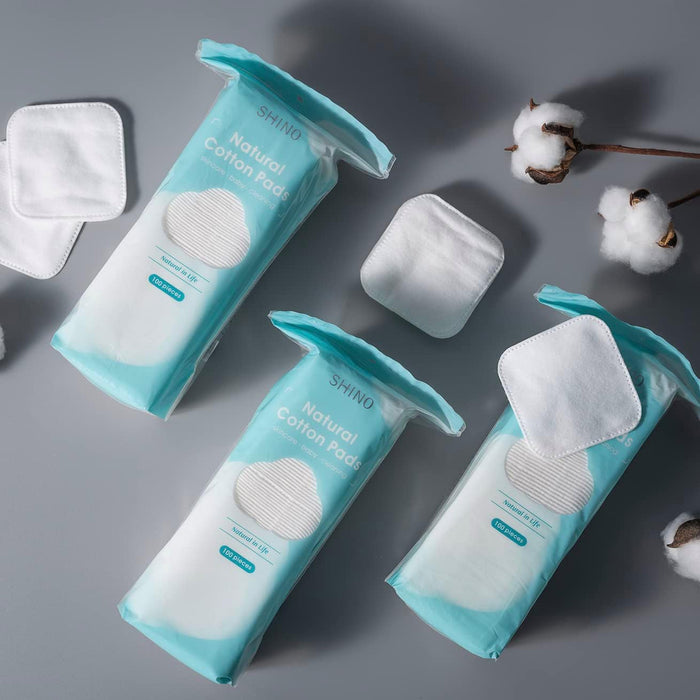 SHINO Natural Cotton Pads