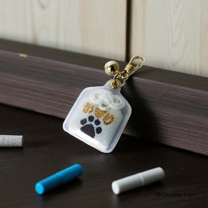 Shirasaki Hachimangu Pet Amulet Dark Brown