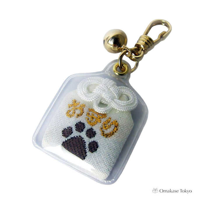 Shirasaki Hachimangu Pet Amulet Dark Brown