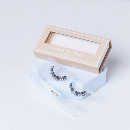 Shorties Pre-Cut Segment Lashes 10 mm length