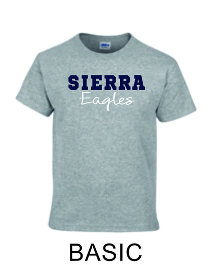 Sierra Basic Tee- 4 designs
