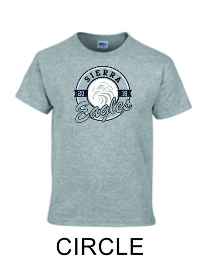 Sierra Basic Tee in 4 Designs- Matte or Glitter
