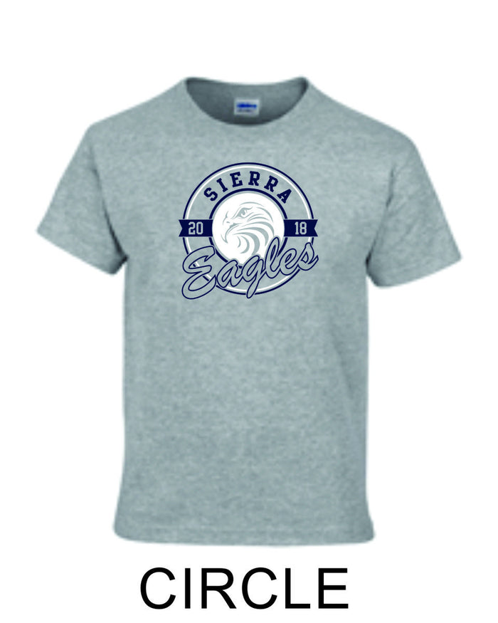 Sierra Basic Tee in 4 Designs- Matte or Glitter