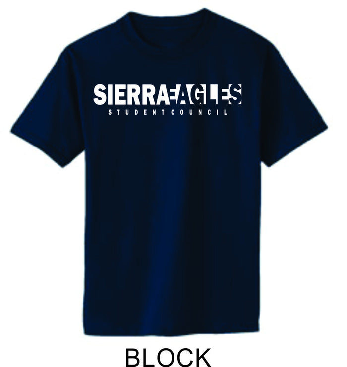Sierra Customizable Basic Tee in 4 Designs