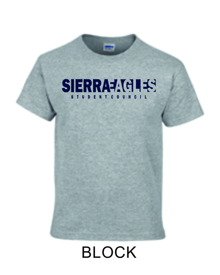 Sierra Customizable Basic Tee in 4 Designs