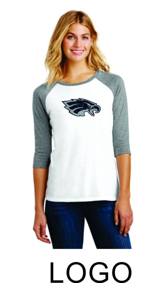 Sierra Ladies Raglan- 3 designs- Matte or Glitter