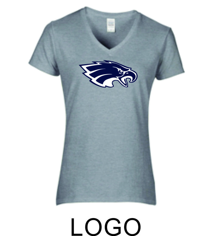 Sierra Ladies Short Sleeve Tee- 4 Designs- Matte or Glitter