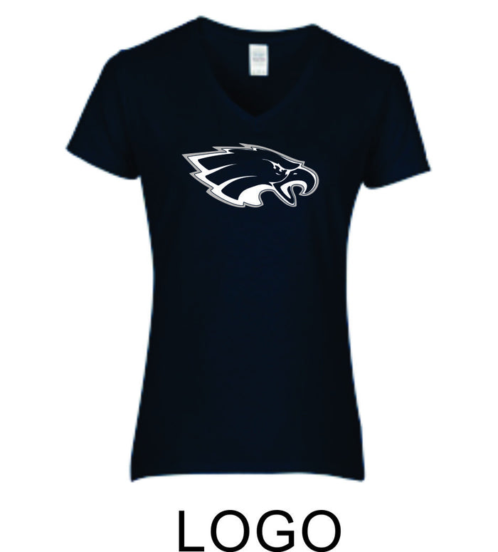 Sierra Ladies Short Sleeve Tee- 4 Designs- Matte or Glitter