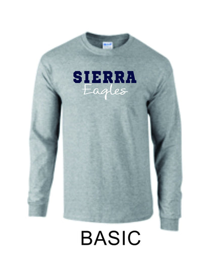 Sierra Long Sleeve Tee- 4 Designs