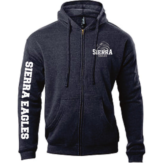 Sierra Premium Zip Up Unisex Hoodie