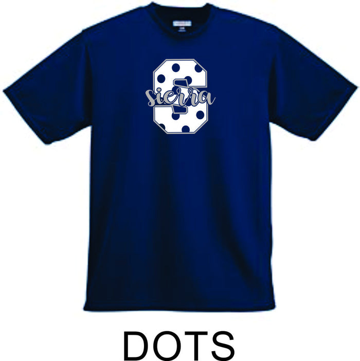 Sierra Wicking T-Shirt- 4 Designs