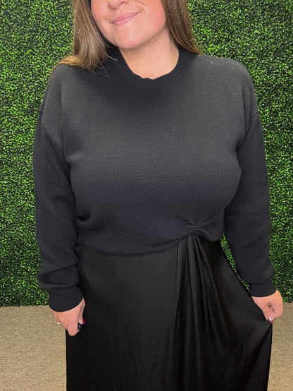 Silky and Knit Midi by Jodifl