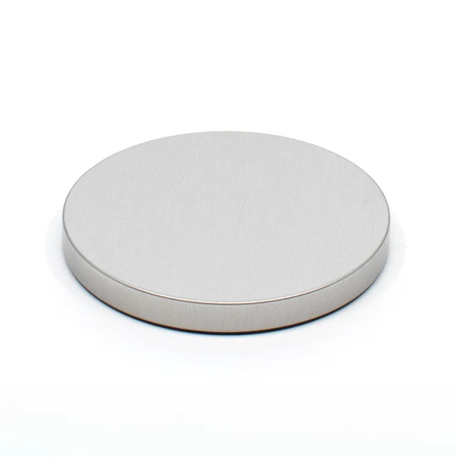 Silver Metal Tumbler Lid, Medium