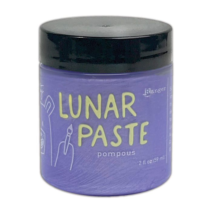 Simon Hurley create Lunar Paste. A creamy, colorful paste with a metallic shine. Available at Embellish Away located in Bowmanville Ontario Canada. Pompous
