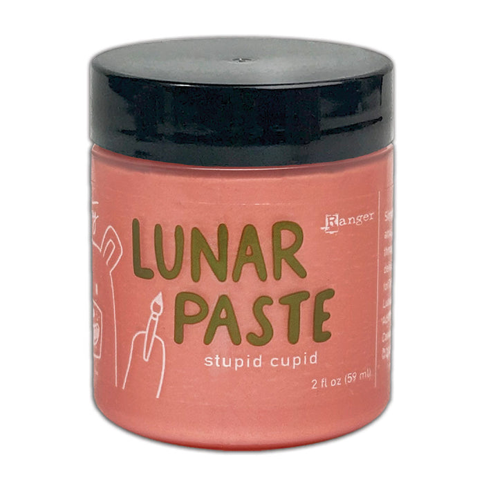 Simon Hurley create Lunar Paste. A creamy, colorful paste with a metallic shine. Available at Embellish Away located in Bowmanville Ontario Canada. Stupid Cupid