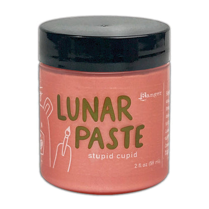 Simon Hurley create Lunar Paste. A creamy, colorful paste with a metallic shine. Available at Embellish Away located in Bowmanville Ontario Canada. Stupid Cupid