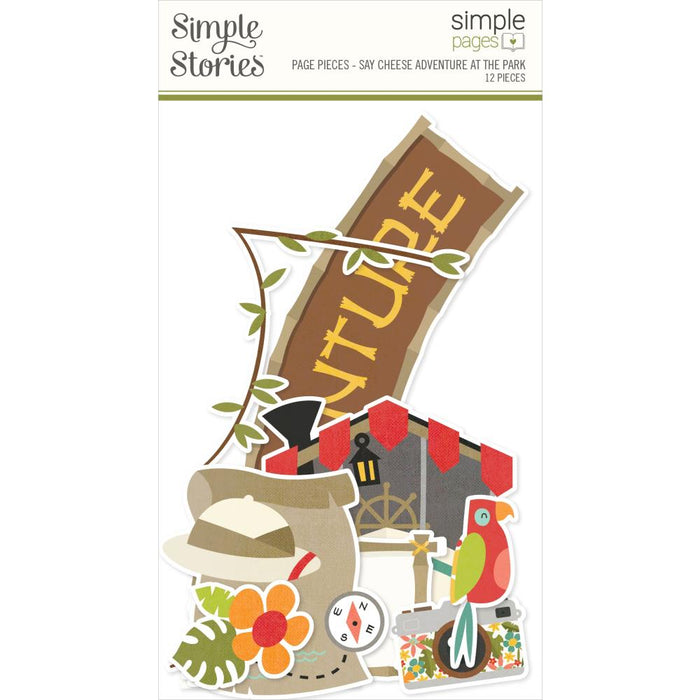Simple Stories - Simple Pages Page Pieces - Say Cheese Adventure At The Park