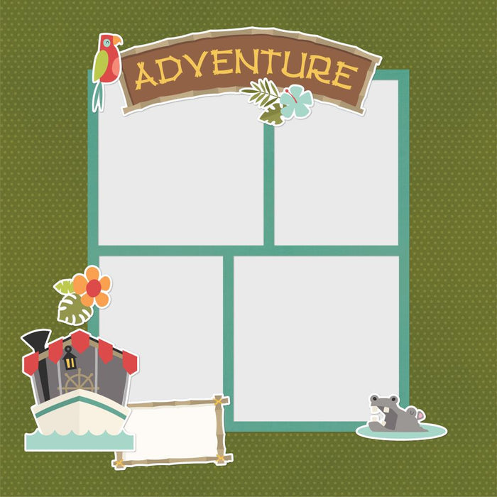 Simple Stories - Simple Pages Page Pieces - Say Cheese Adventure At The Park