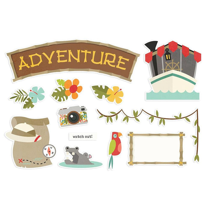 Simple Stories - Simple Pages Page Pieces - Say Cheese Adventure At The Park