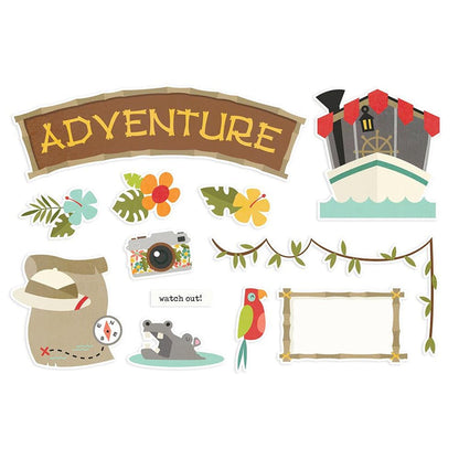 Simple Stories - Simple Pages Page Pieces - Say Cheese Adventure At The Park