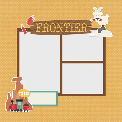 Simple Stories - Simple Pages Page Pieces - Say Cheese Frontier At The Park. This package includes 14 Large Die Cut Cardstock Pieces. Made in USA. Available at Embellish Away located in Bowmanville Ontario Canada.