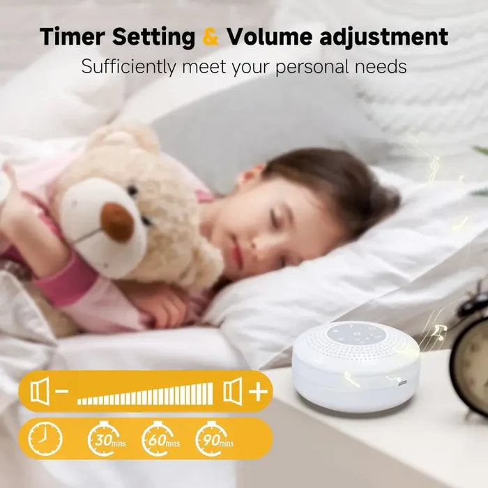 DreamWave Portable White Noise Machine has 21 Sounds
