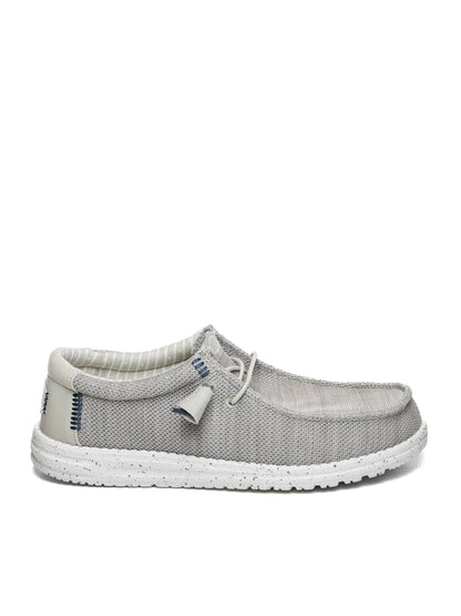 HEY DUDE Slip on wally stretch sox grigio 41898 WALLY STRETCH SOX-1SZ