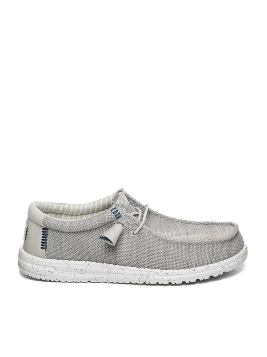 HEY DUDE Slip on wally stretch sox grigio 41898 WALLY STRETCH SOX-1SZ
