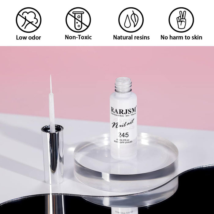 RARJSM® Sliver Pearlescent Nail Art Gel Liner Pearl gel nail polish