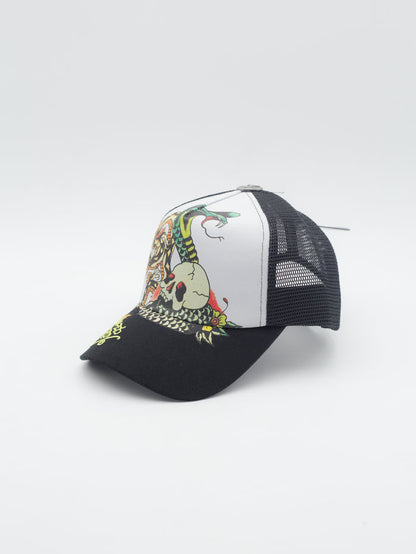 Snake and Skull Trucker