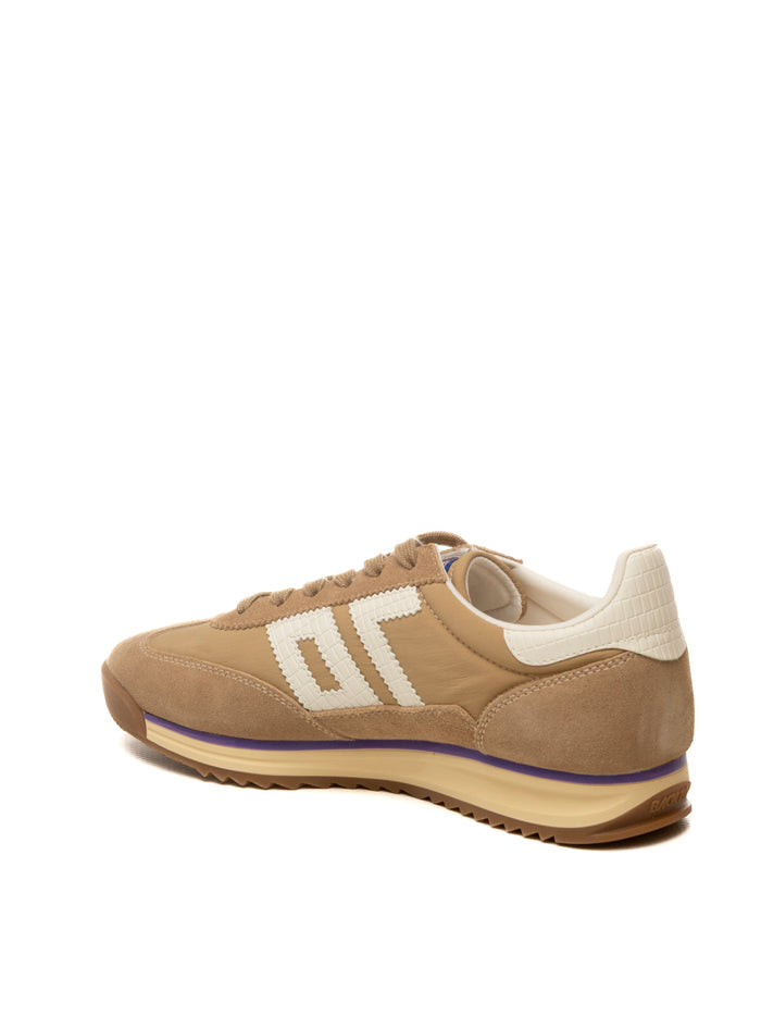 BACK 70 Sneaker jogger nylon beige JOGGER N26-206 NYLON BEIGE