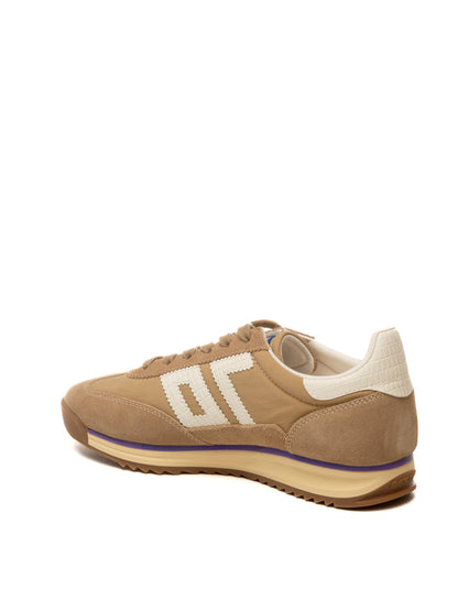 BACK 70 Sneaker jogger nylon beige JOGGER N26-206 NYLON BEIGE