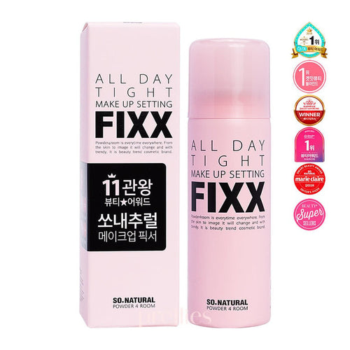 So Natural FIXX (Travel) All Day Tight Make Up Setting Fixer (MIST) 75ml