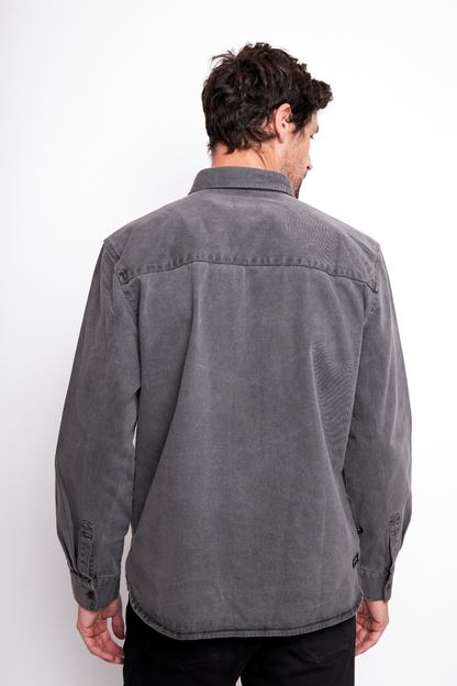Sobrecamisa Tapi Orgánica Negra Hombre