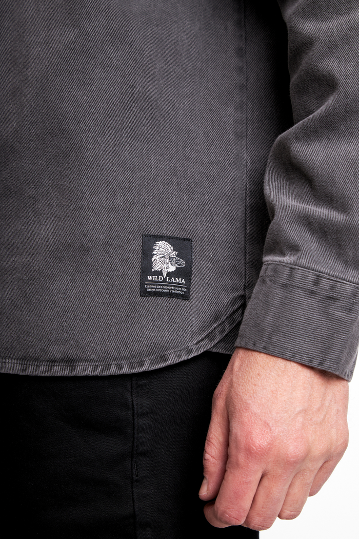 Sobrecamisa Tapi Orgánica Negra Hombre