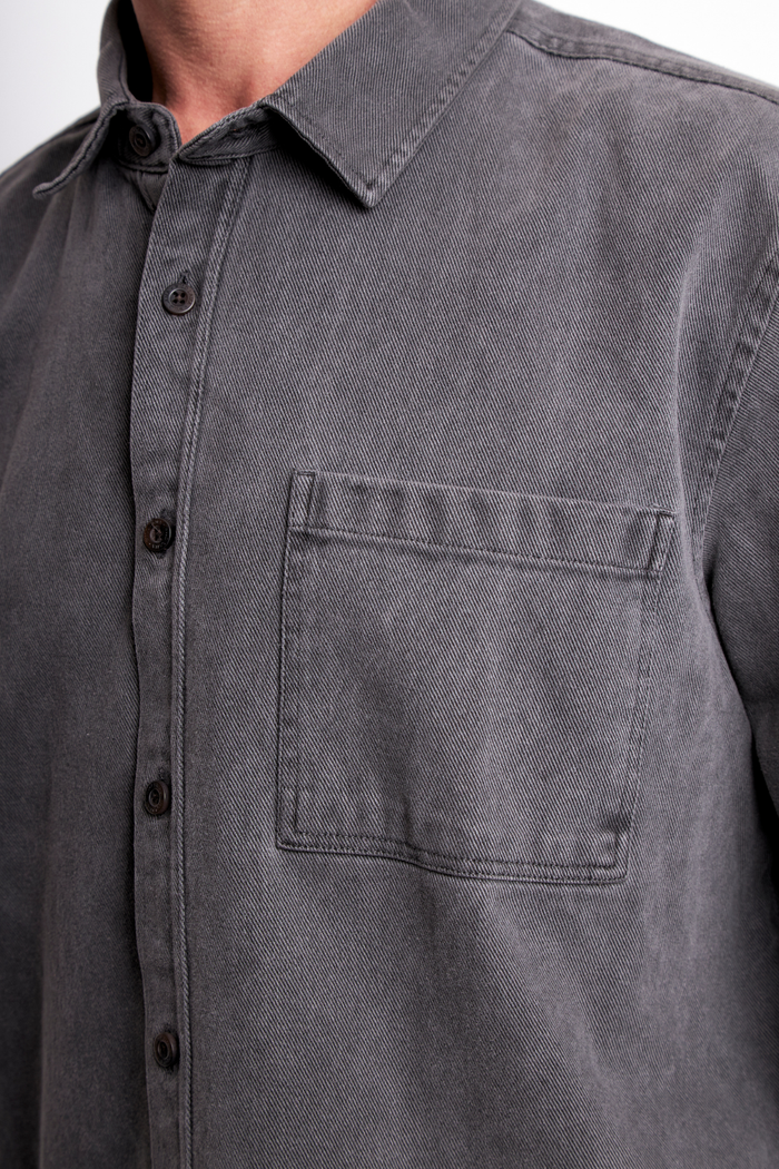 Sobrecamisa Tapi Orgánica Negra Hombre