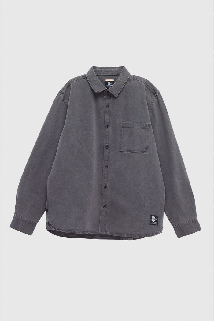 Sobrecamisa Tapi Orgánica Negra Hombre