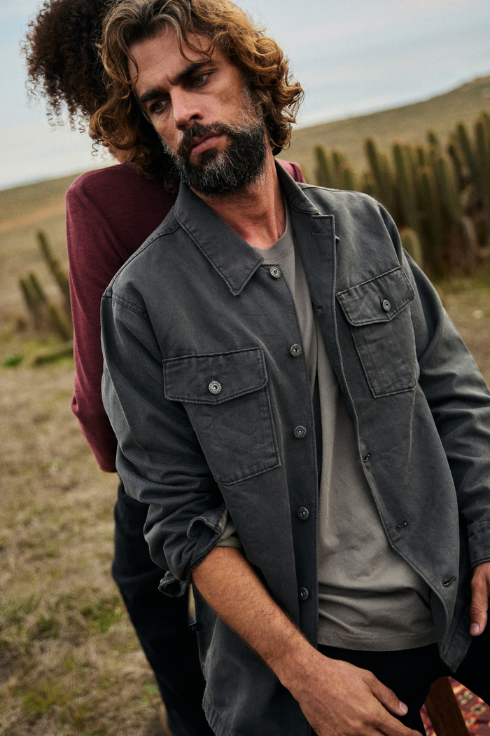 Sobrecamisa Tepo Reciclada Marengo Hombre