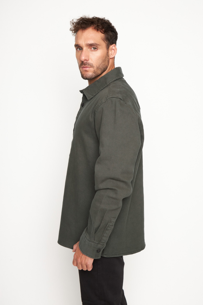 Sobrecamisa Tipe Orgánica Verde Hombre