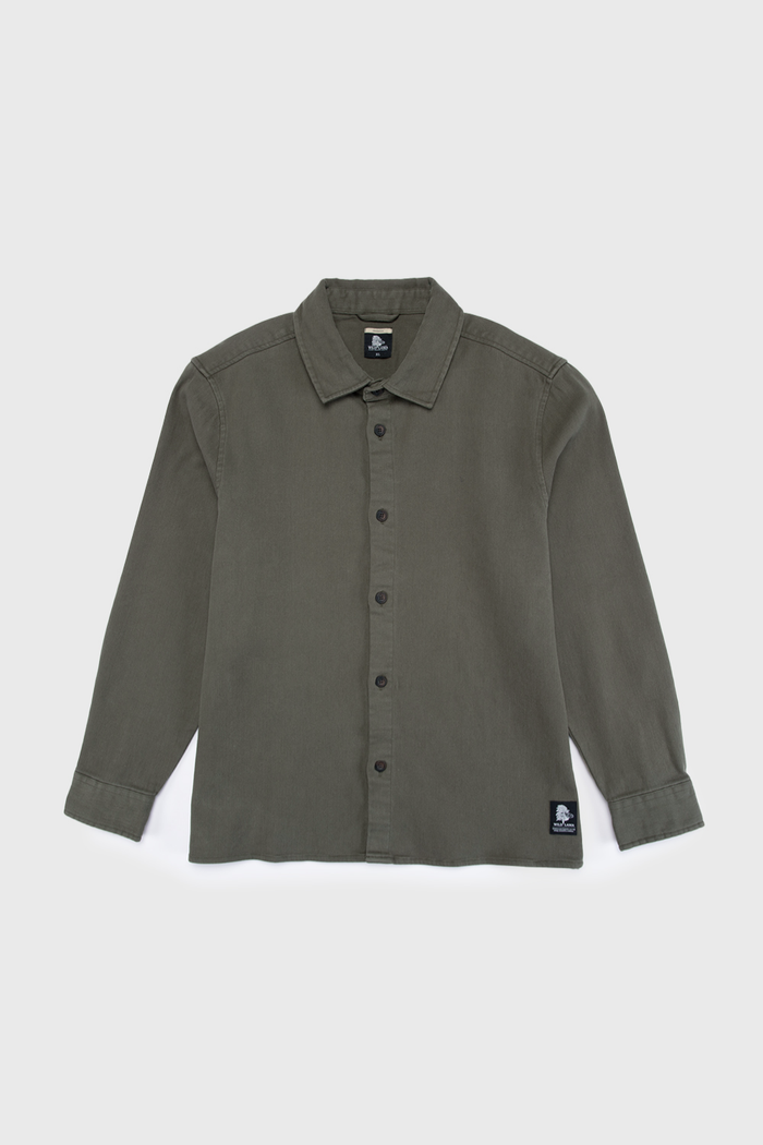 Sobrecamisa Tipe Orgánica Verde Hombre