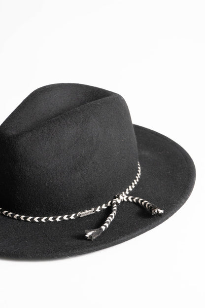 Sombrero Lana Coachella Negro | Wild Lama