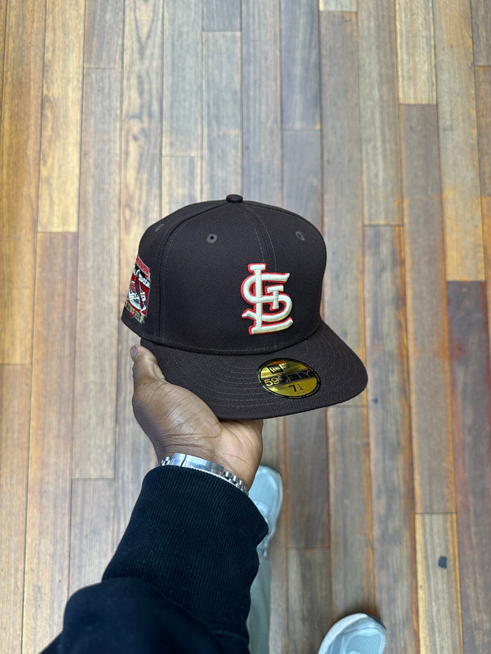 St. Louis Cardinals All Dark Brown Busch Stadium Patch