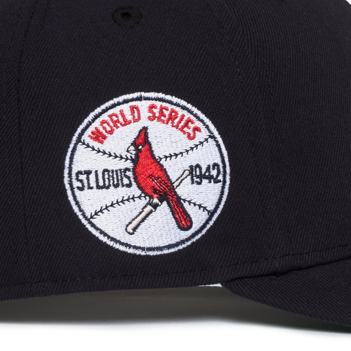 St Louis Cardinals Navy Mascot 1942 World Series Green uv
